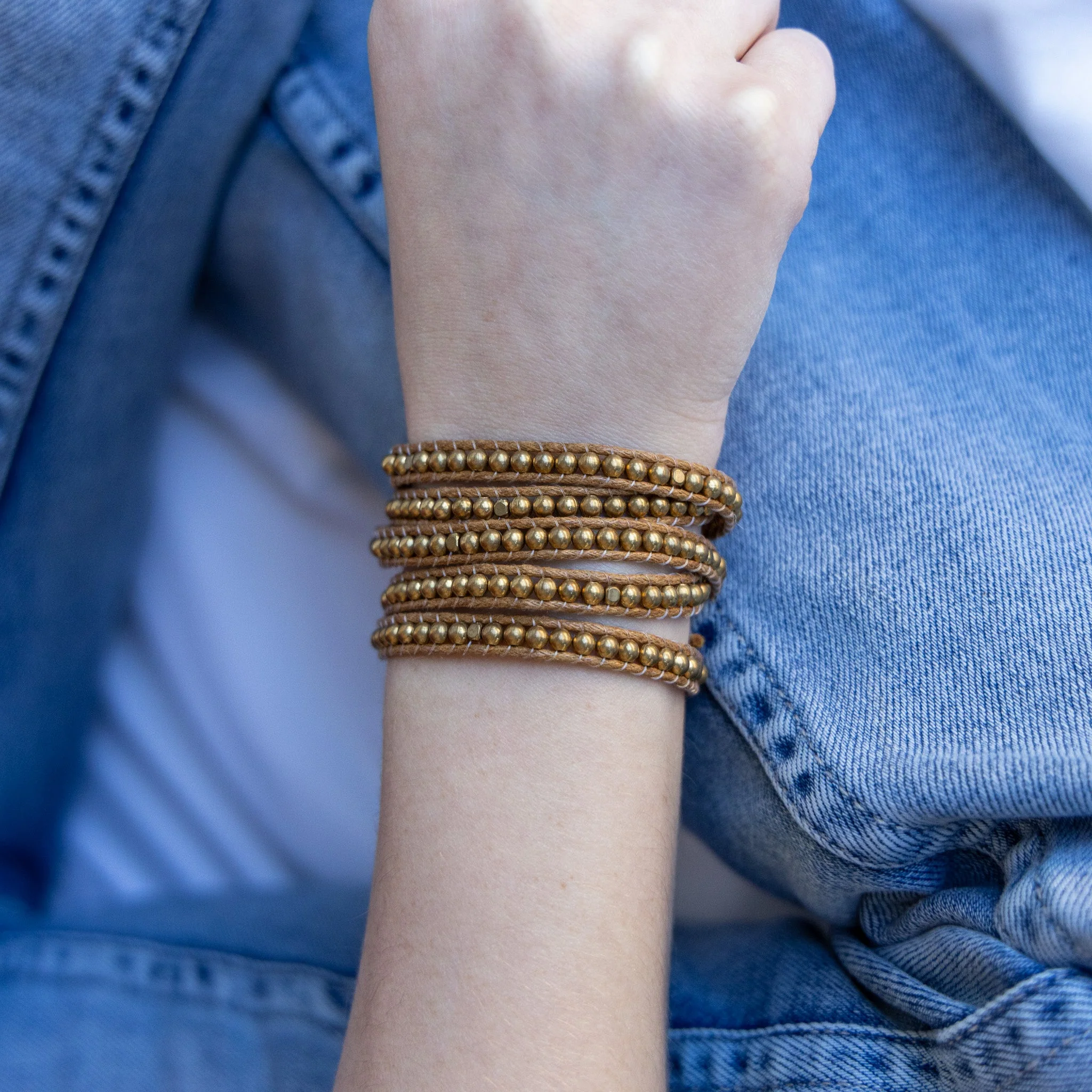 5 Wrap Beaded Bracelet - Image 12