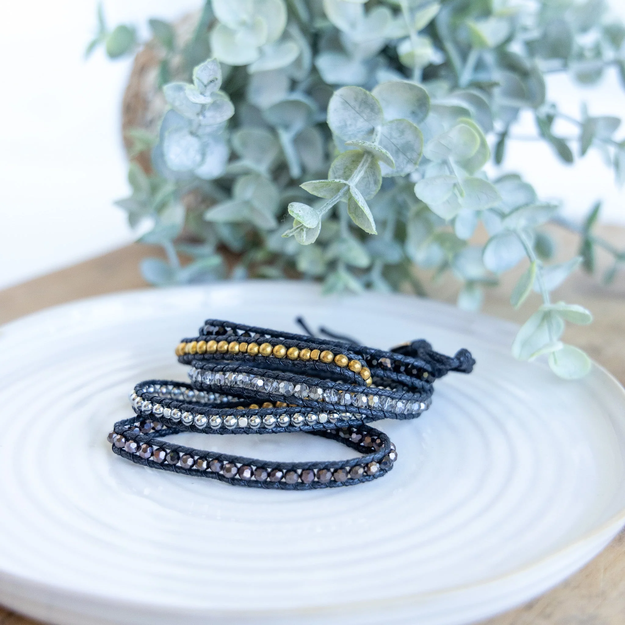 5 Wrap Beaded Bracelet - Image 6