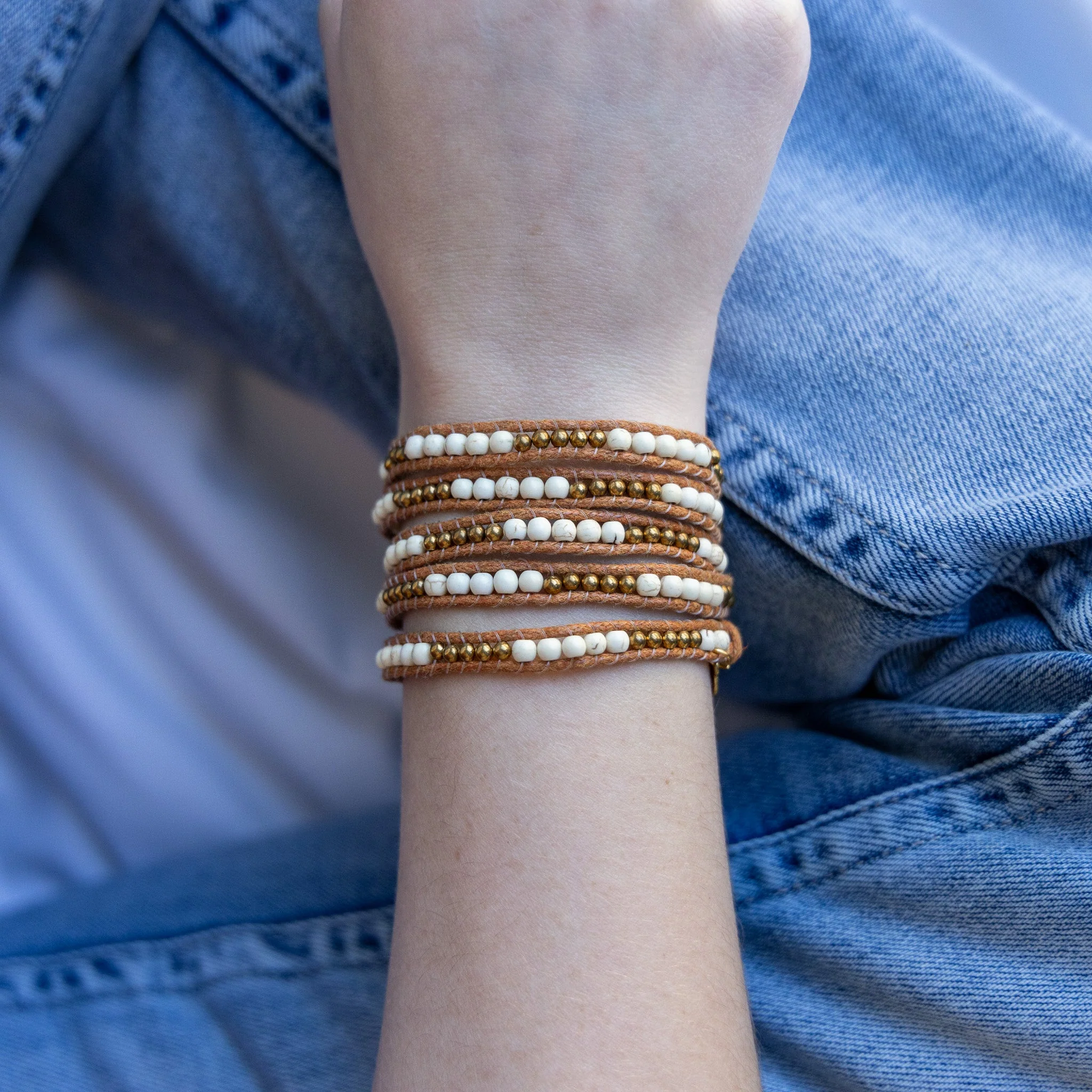 5 Wrap Beaded Bracelet - Image 8