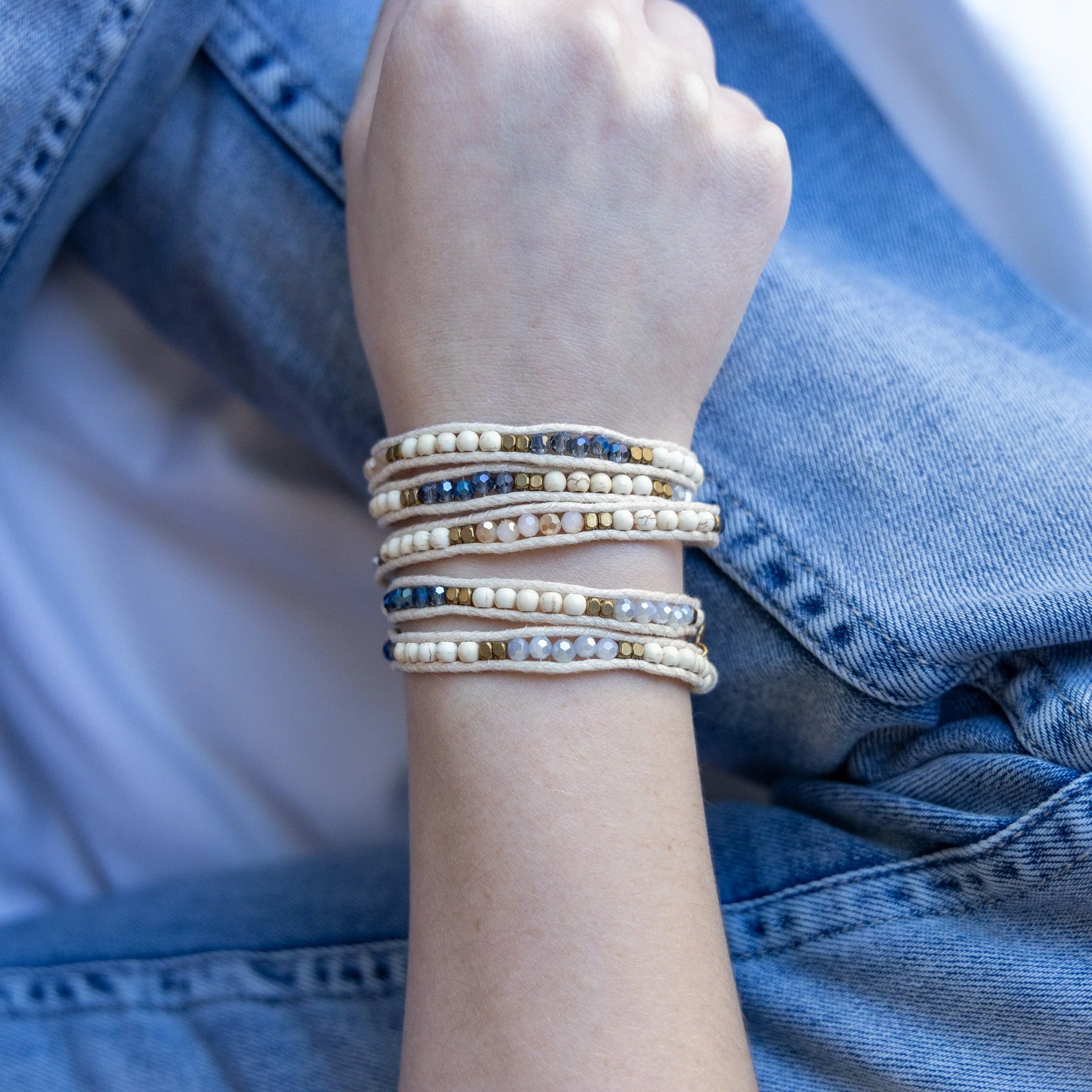 5 Wrap Beaded Bracelet - Image 9