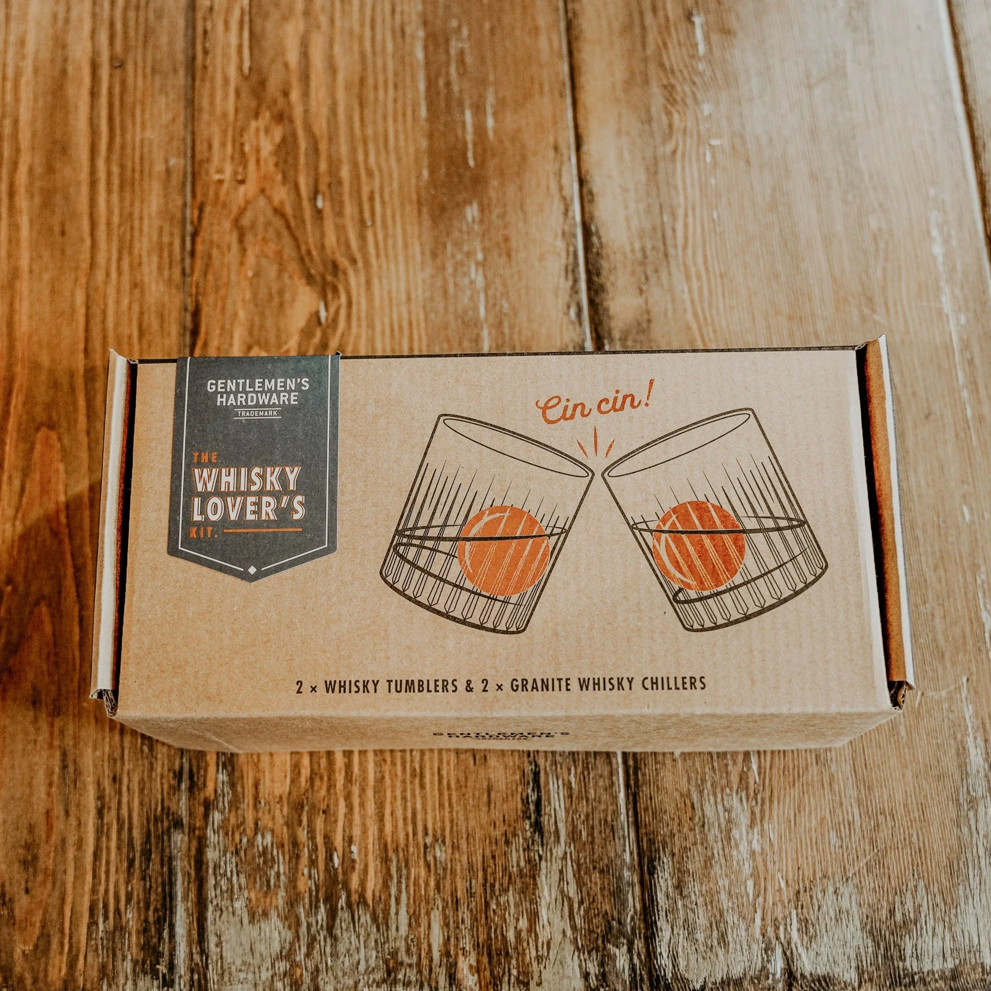 Tumbler & Whiskey Stones Set - Image 3