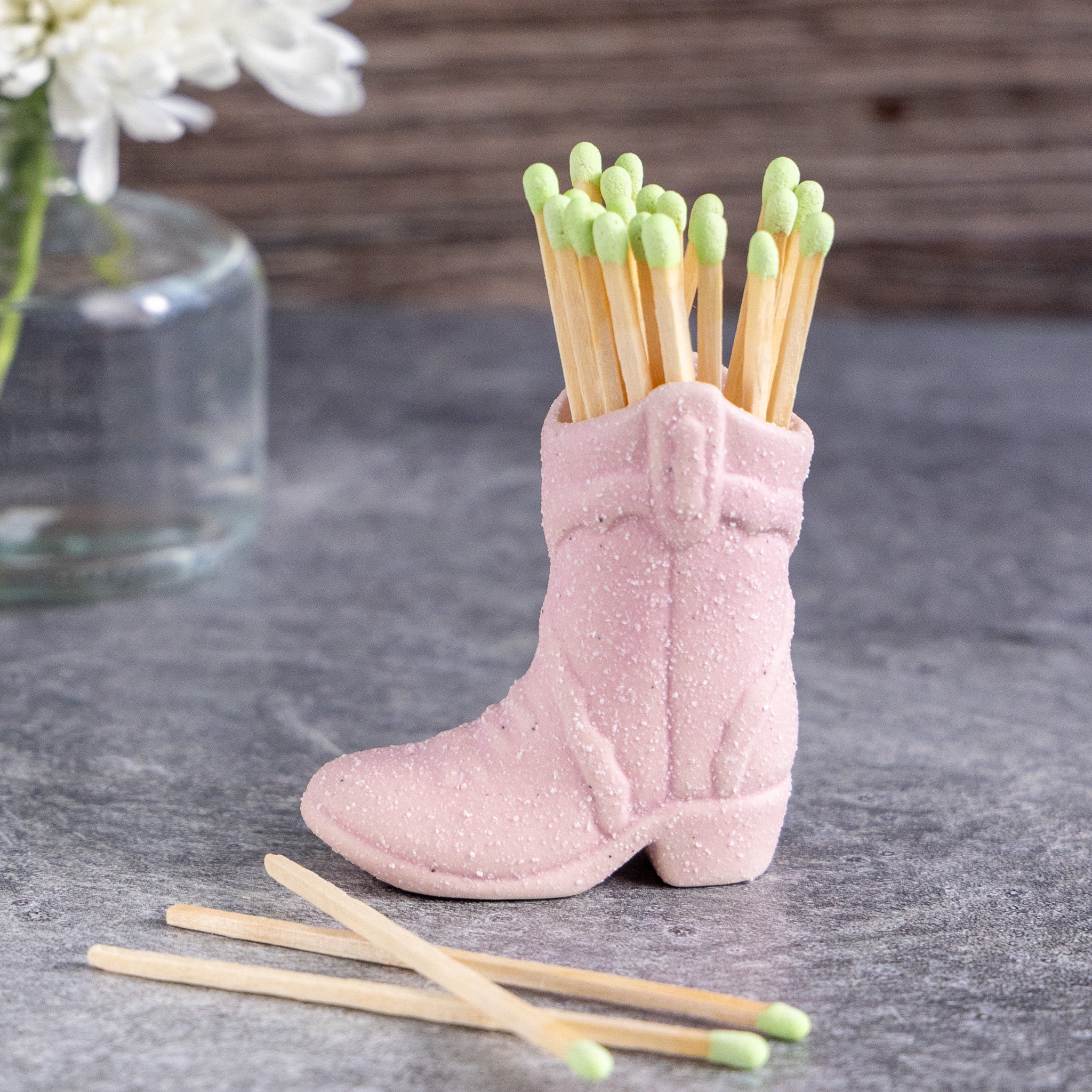 Cowboy Boot Vintage Match Holders - Image 12