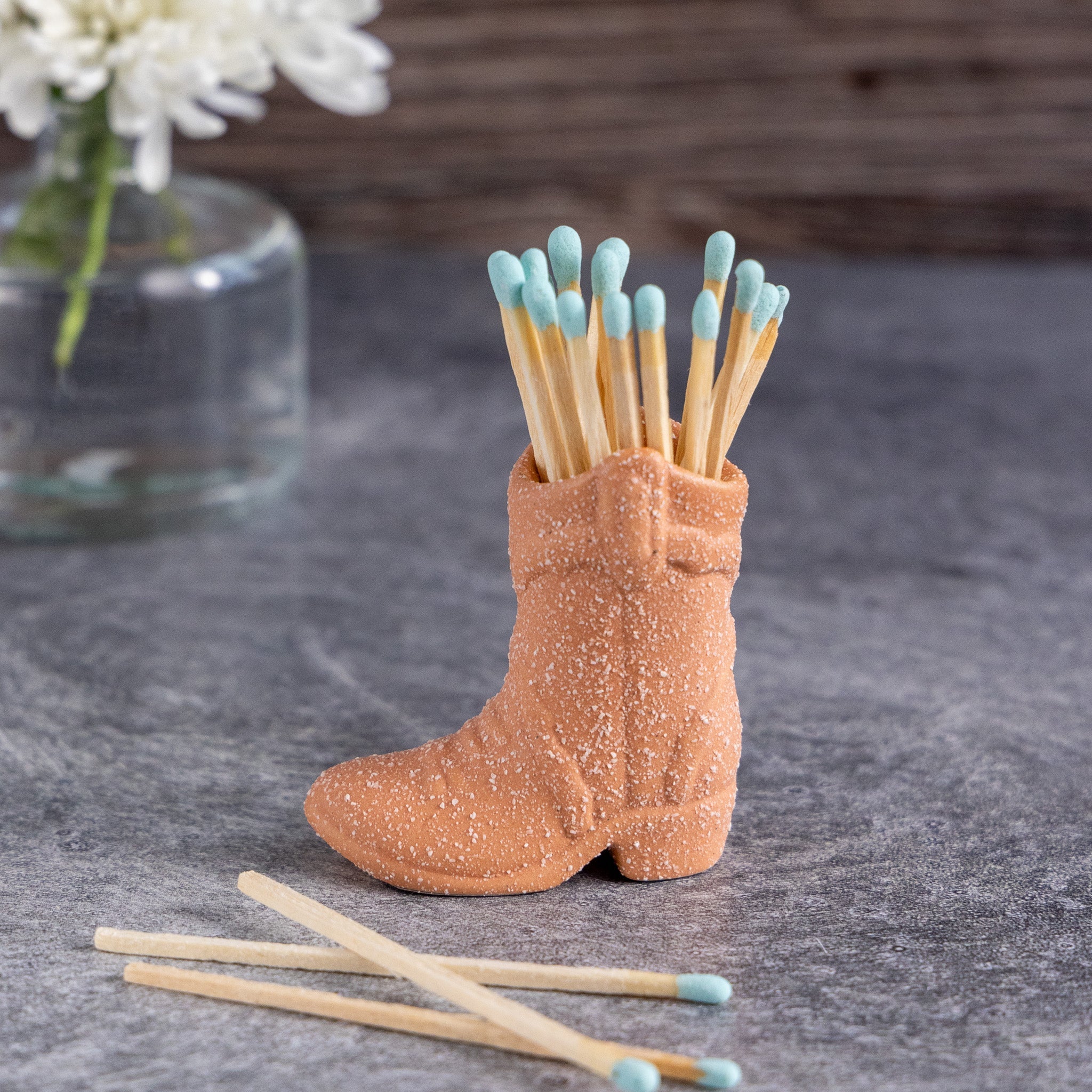 Cowboy Boot Vintage Match Holders - Image 15