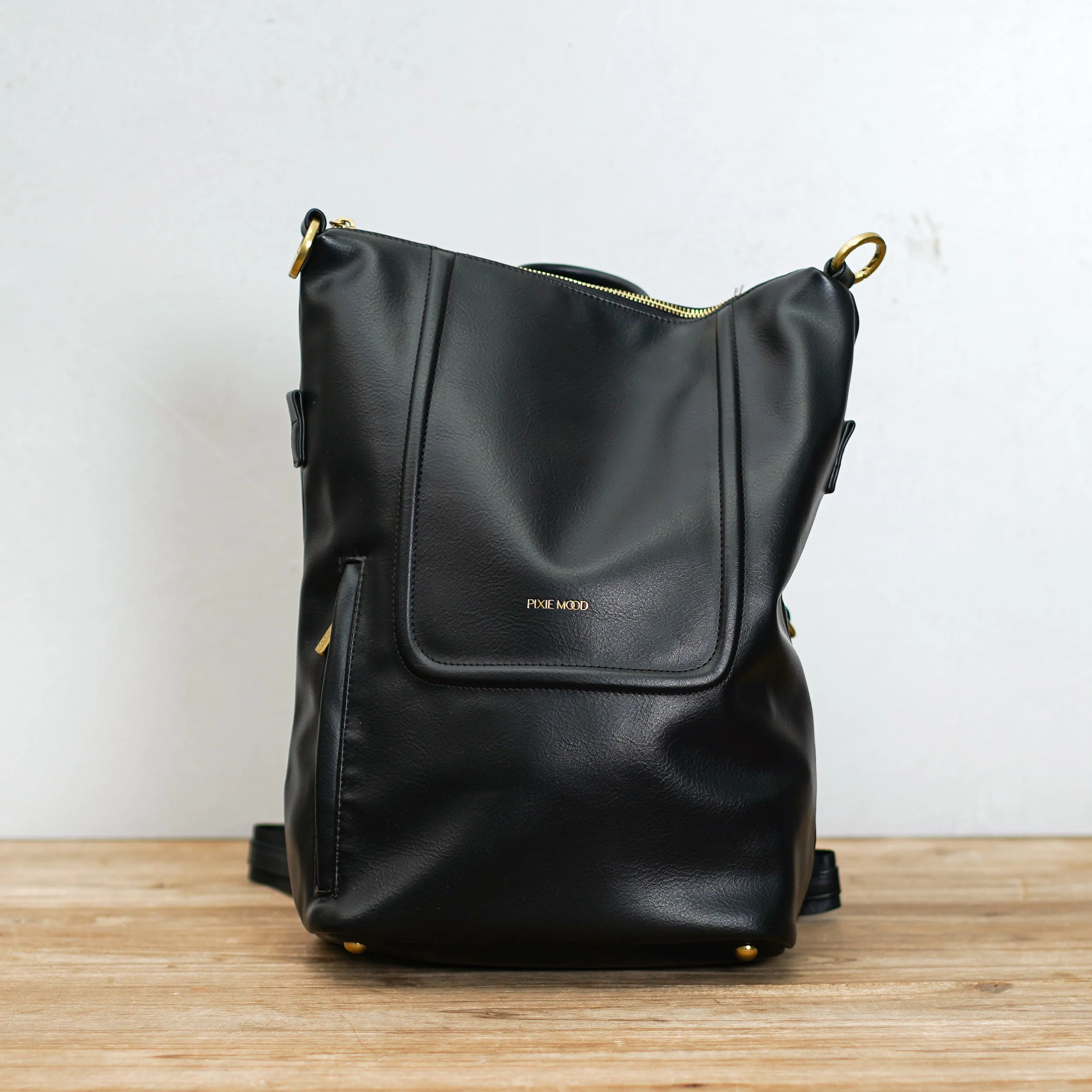 Convertible Leather Backpack - Image 3