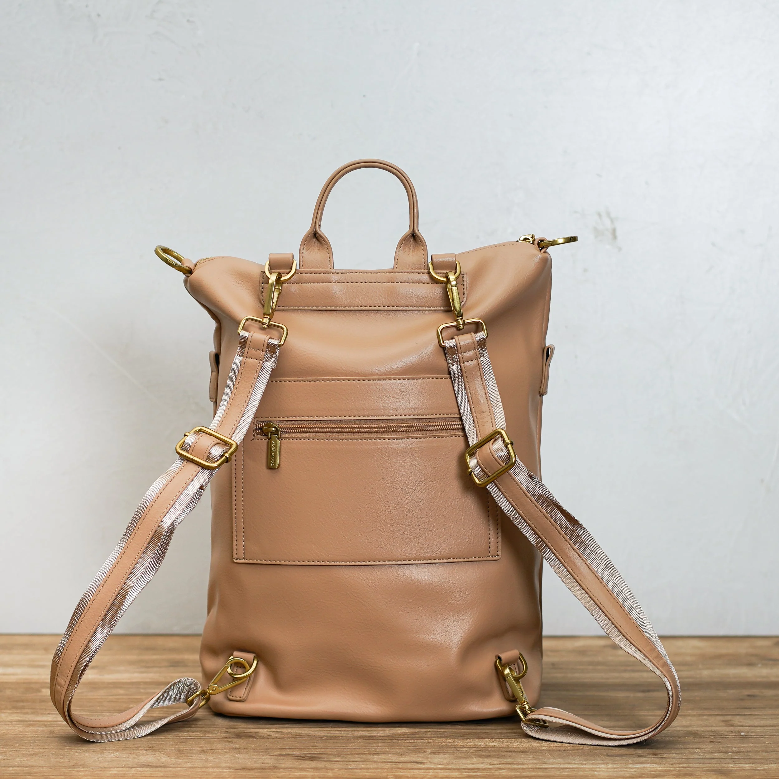 Convertible Leather Backpack - Image 5